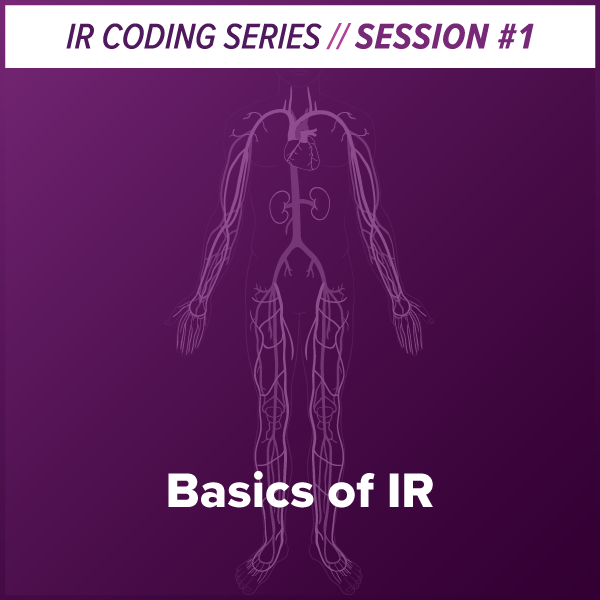 MedLearnPubs's tweet card. Covering basic terminology, guidance, and vascular anatomy, this webcast walks through modifiers, CCI fundamentals, and bundled and component coding rules for diagnostic and therapeutic vascular IR...