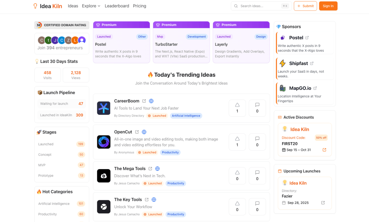 JanasSebastian's tweet card. Build in public with Idea Kiln. Share your journey, gather feedback and upvotes, track progress with timelines, and coordinate launches with community support.