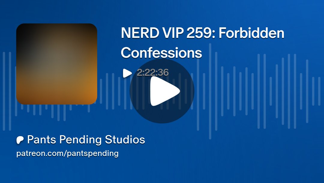 PPSnerd's tweet card. Get more from Pants Pending Studios on Patreon