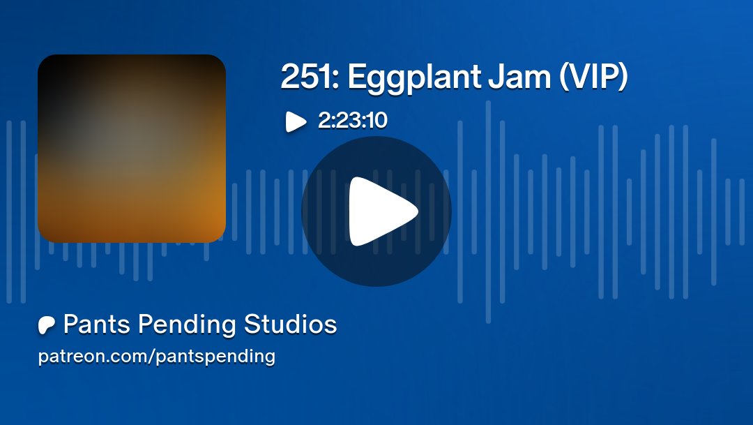 PPSnerd's tweet card. Get more from Pants Pending Studios on Patreon