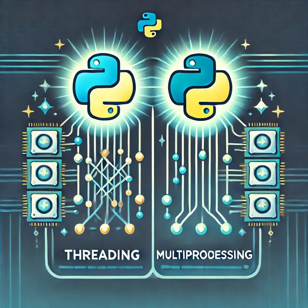 REXS_4563's tweet card. Python developers often face a critical decision when optimizing the performance of their programs: should they use threading or…