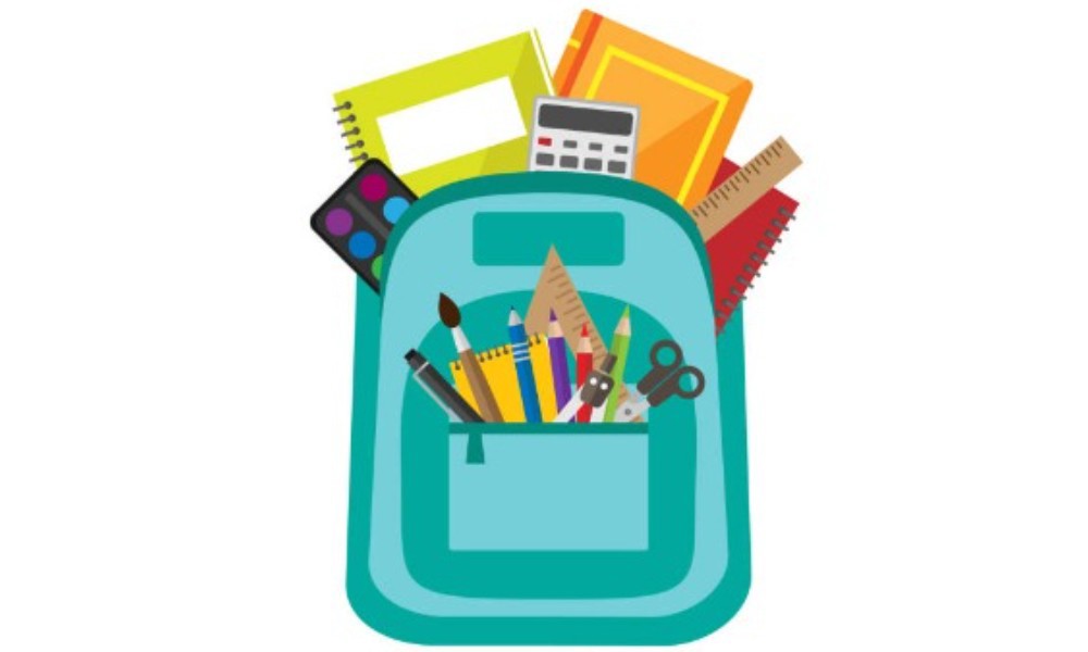 blahblahwhynot's tweet card. Help kids start the year strong by donating school supplies to underserved students in Huntington Beach