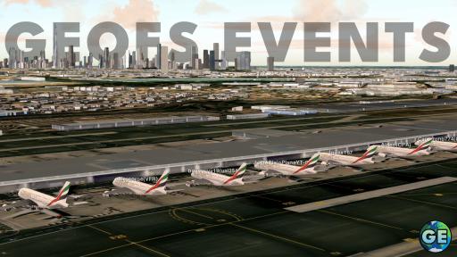 GeoFS_Events's tweet card. We are the largest community for the free online flight simulator 'GeoFS'. We host tons of group flights and a lot more! | 3067 members
