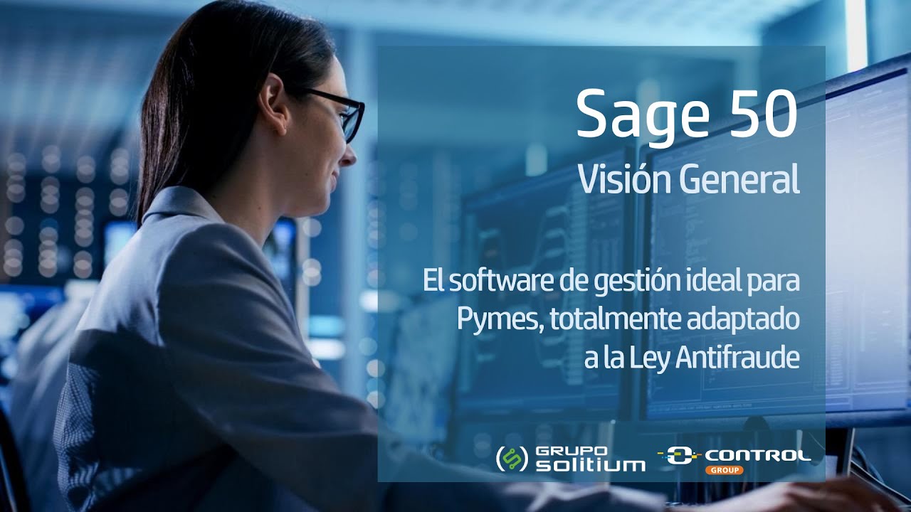 Control_Group_'s tweet card. Demo Sage 50 - Software contable adaptado a la Ley Antifraude