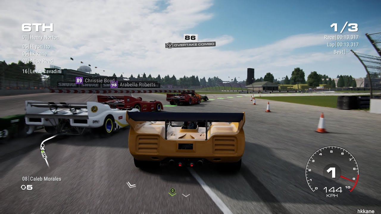 hkkaneGAME12's tweet card. GRID (2019) Career Mode PC Gameplay P.61