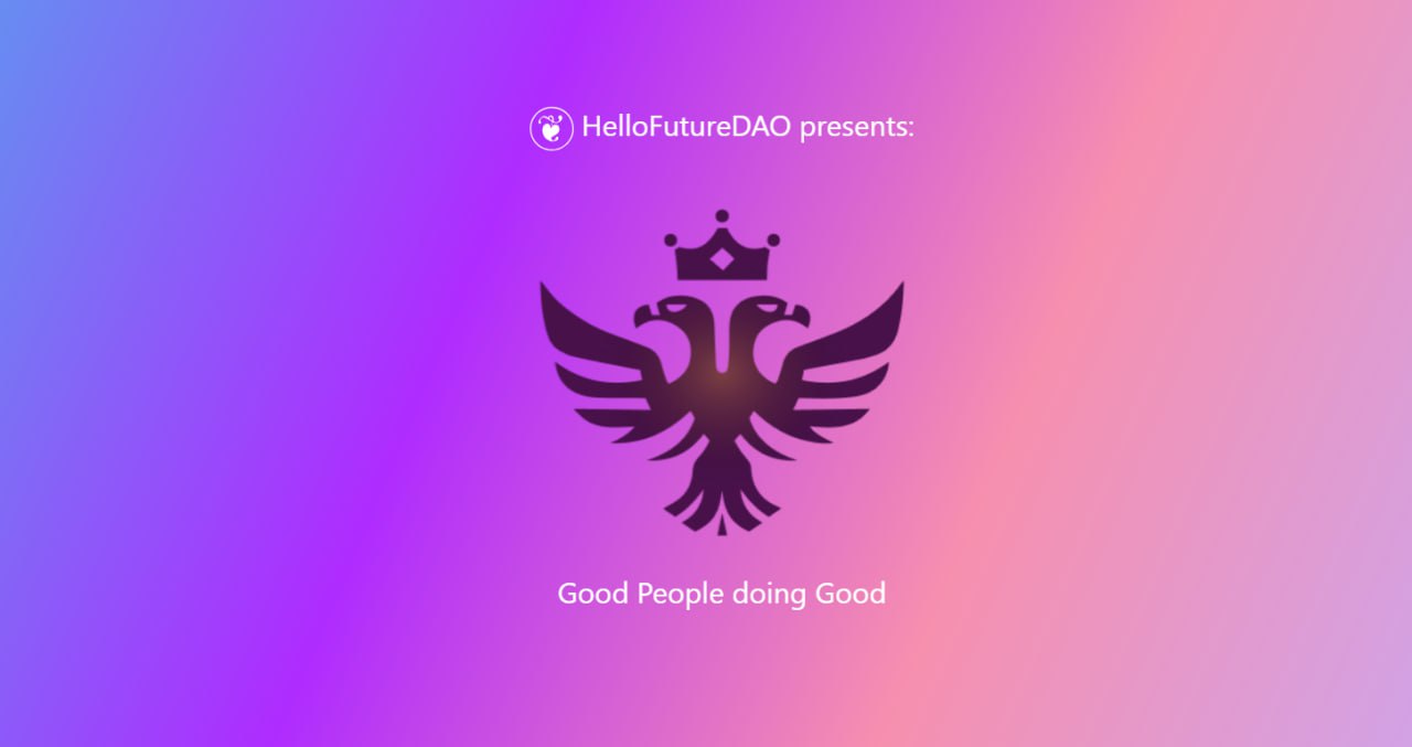 HelloFutureART's tweet card. Grow your Community with Digital Art Auctions (NFTs). Fundraise with #GoodPeopleDoingGood. Marketing has never been more fun and easy!