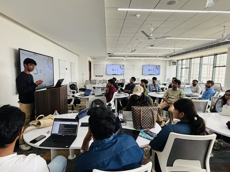 simplysandeepp's tweet card. An exceptionally impactful session that truly elevated our understanding of Google Cloud Platform. The successful completion of the Google Cloud Study Jam marks a major step in empowering learners...