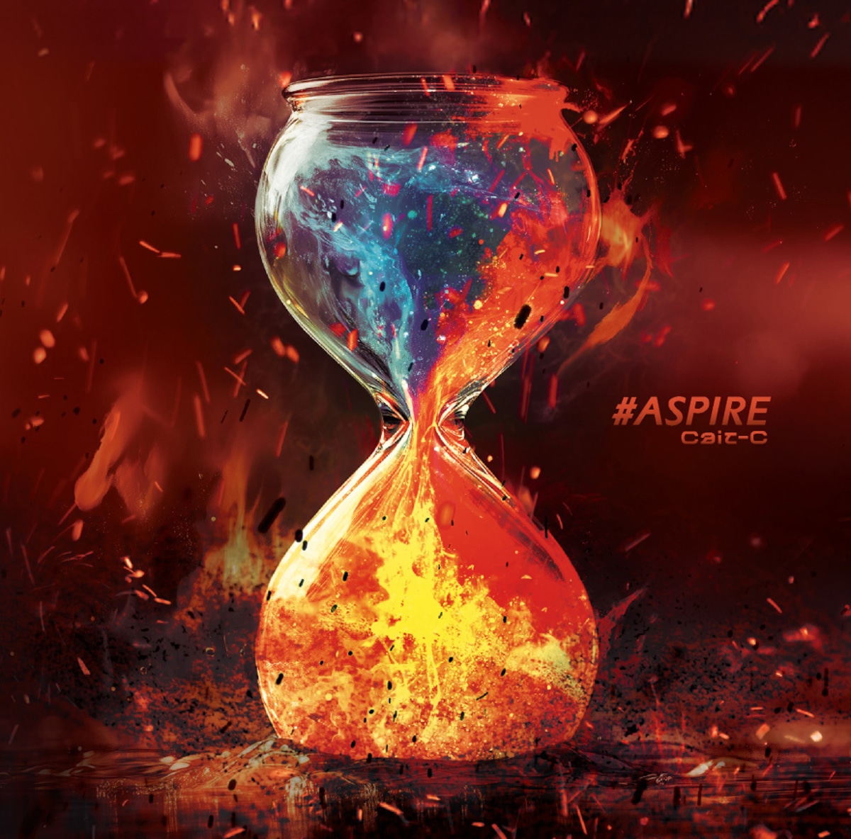 CaitC_official's tweet card. 燃えるような衝動を、音に変えて。一 熱い想いを胸に放つ、Cait-Cの3rd EP2025.12.28 ワンマンライブチケット最速先行抽選申込券封入【TRACK LIST】 01 ウタオド02 FLIP03 僕らのままで04 SMILE05 それぞれの