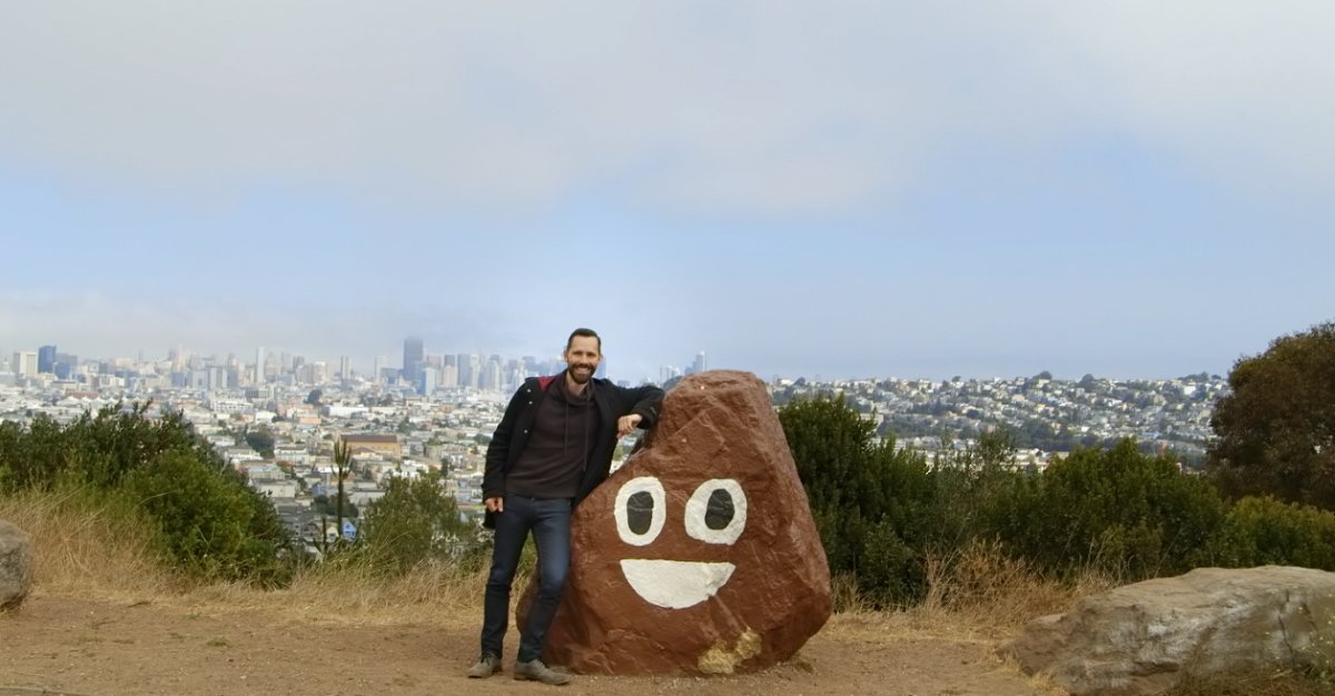 CompCenterEC's tweet card. The documentary follows the journey of the hijab, mate, and period blood emoji