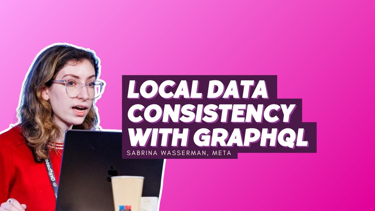 michael_staib's tweet card. Local Data Consistency With GraphQL - Sabrina Wasserman, Meta