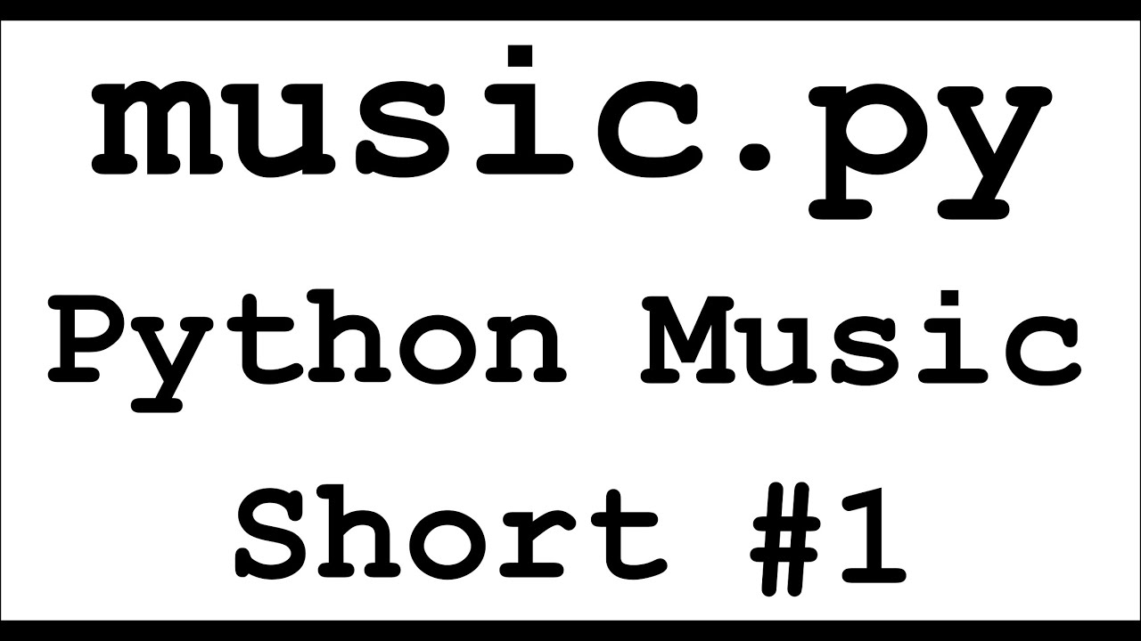MarcatoMarc's tweet card. Text to MUSIC!?!? (Python Music Short #1)