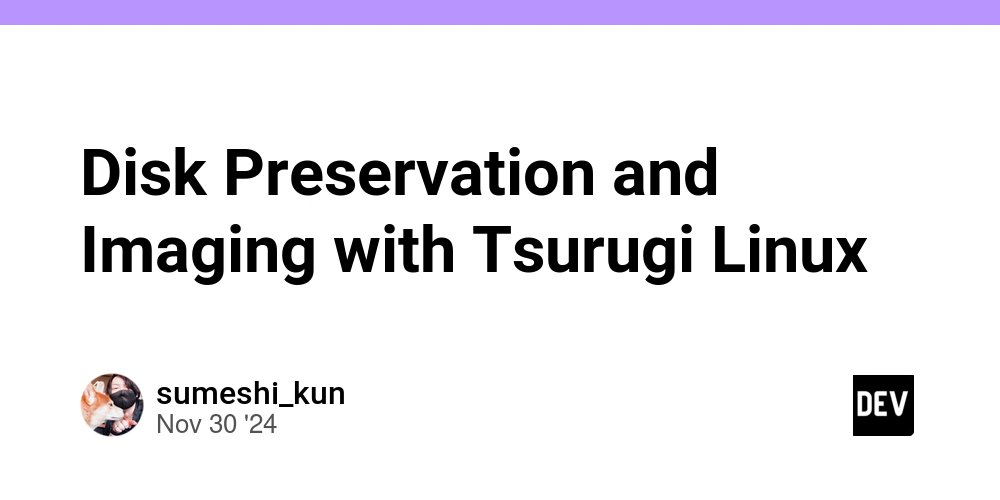 prod42net's tweet card. Learn how to preserve disk images using Tsurugi Linux, a Linux distribution tailored for forensics.