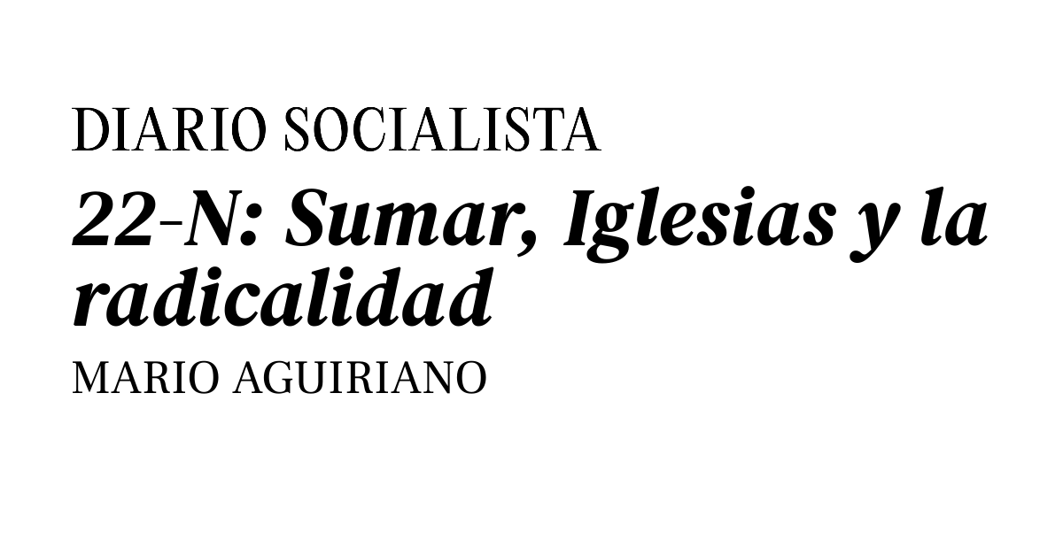 DSocialista_'s tweet card. La izquierda reformista española agoniza vital y electoralmente, con la dupla Sumar-Podemos abismándose hacia la irrelevancia práctica en la que ya se encuentran Syriza o sus homólogos italianos.