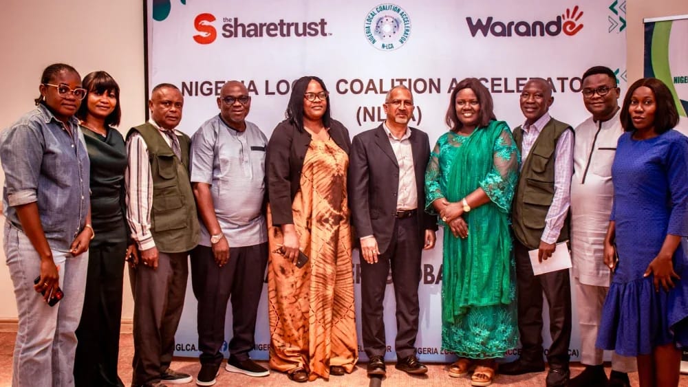Charter4Change's tweet card. The Nigeria Local Coalition Accelerator has issued a joint communiqué with UN agencies, government ministries, and donors outlining steps to shift development control from international actors to...