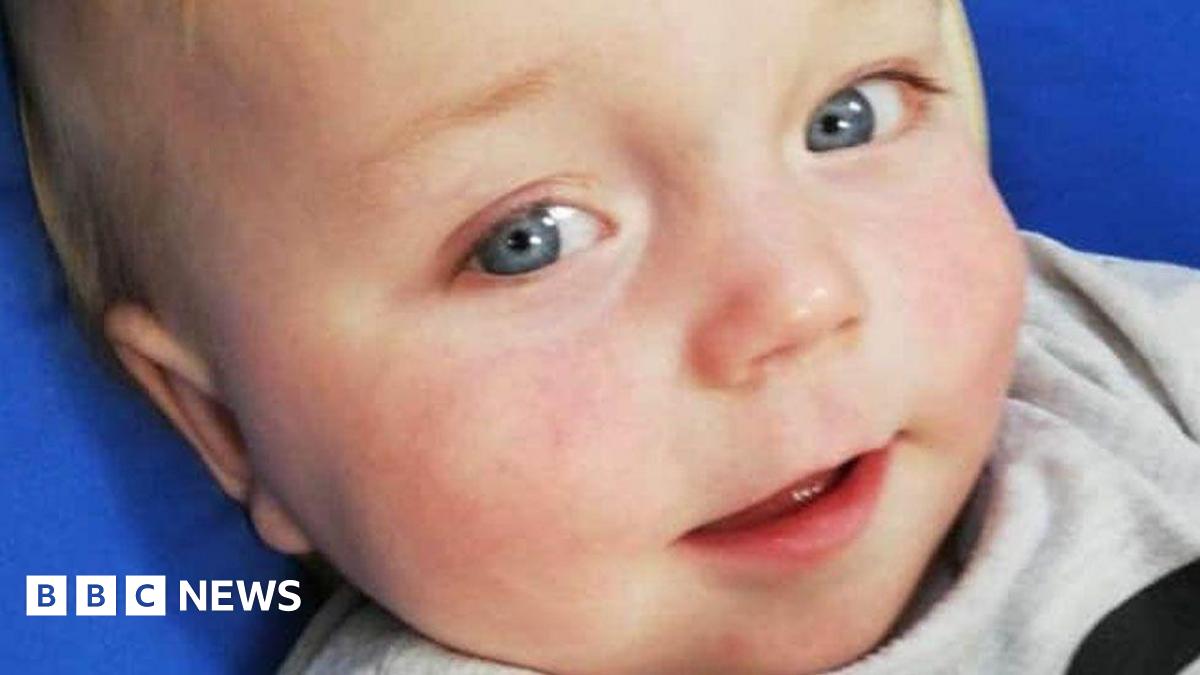 womensaid's tweet card. Daniel Hardcastle said his son's extensive injuries were caused by him hitting his head on a coffee table.