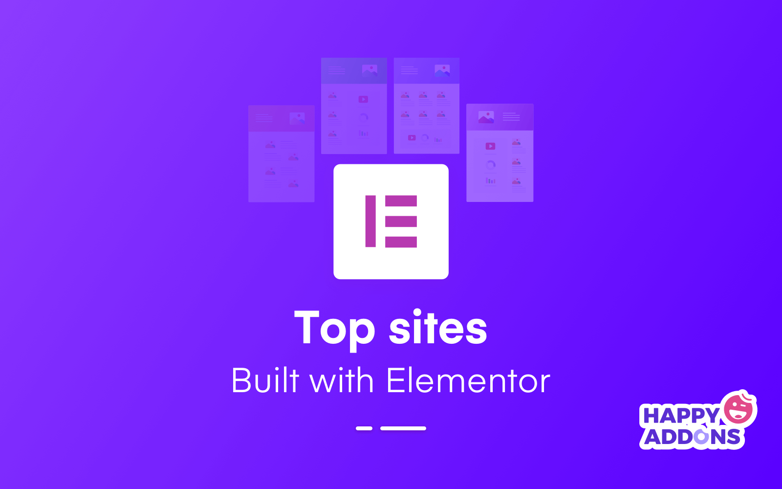 HappyAddons's tweet card. Are you going to use Elementor? But not getting any idea of how you can start? This article will show the top elementor websites example that you rely on.
