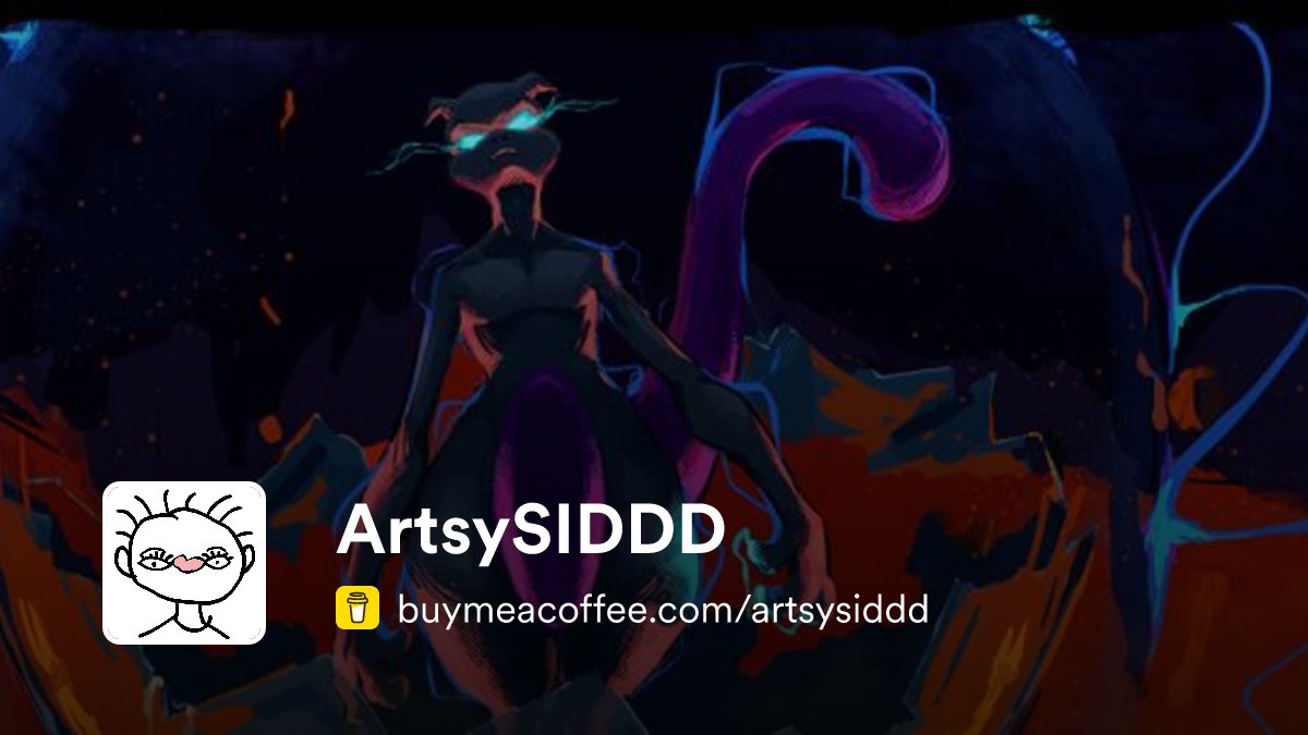ArtsySIDDD's tweet card. Hi, I am SID. :DI like to Draw & Paint stuff. I do Illustrations, Drawings, Paintings of Anime, Gaming, Fictional & my Original Characters, FanArt, Environments & more.I also make Art tuto
