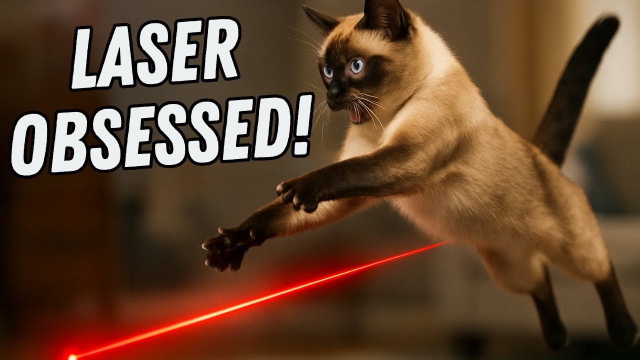 compedgeprod's tweet card. Why Cats Go Crazy for Laser Pointers 🐱🔴 Explained!