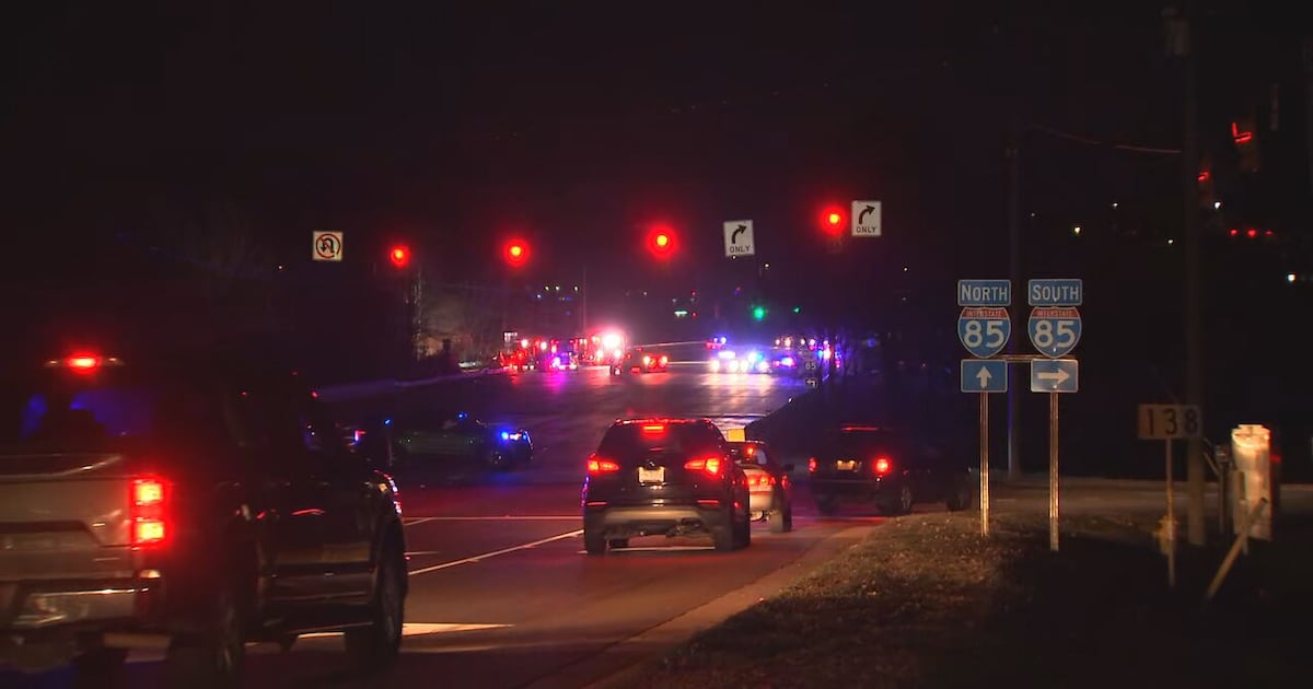 JoeBrunoWSOC9's tweet card. The suspect fled on foot after the crash and has not yet been located. Authorities are asking anyone with information to contact the State Highway Patrol.