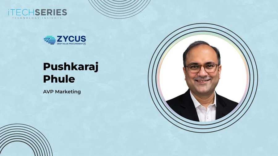 iTechSeries's tweet card. Pushkaraj Phule shares insights on blending data, AI, and collaboration to turn marketing from a lead engine into a true revenue driver.