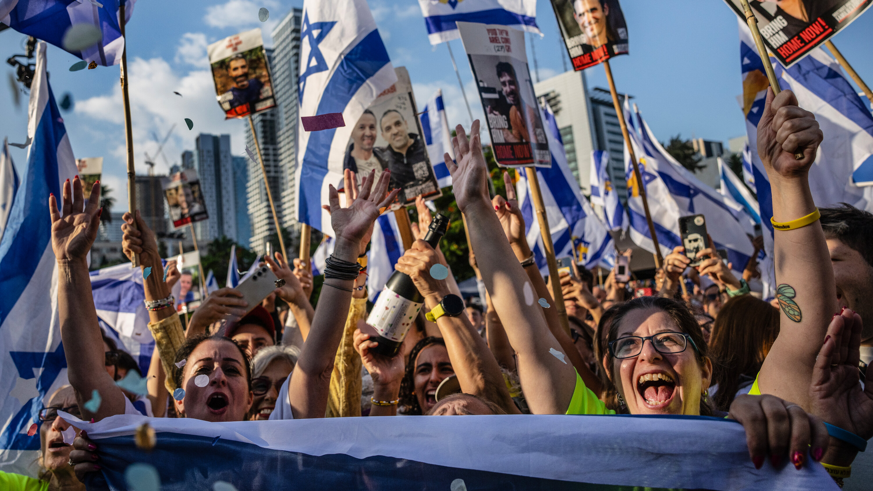 michaelshermer's tweet card. Hamas freed the 20 hostages and Israel released some 2,000 Palestinian prisoners as part of a cease-fire. President Trump, in Israel, proclaimed an “end” to the war, but Israel and Hamas have not...