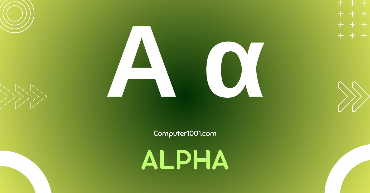 Computer1001's tweet card. Tutorial ini berisi 5 cara untuk membuat simbol Alpha atau tanda Alfa di Word, Excel, Outlook, PowerPoint; serta daftar lengkap simbol alfa huruf besar dan keci