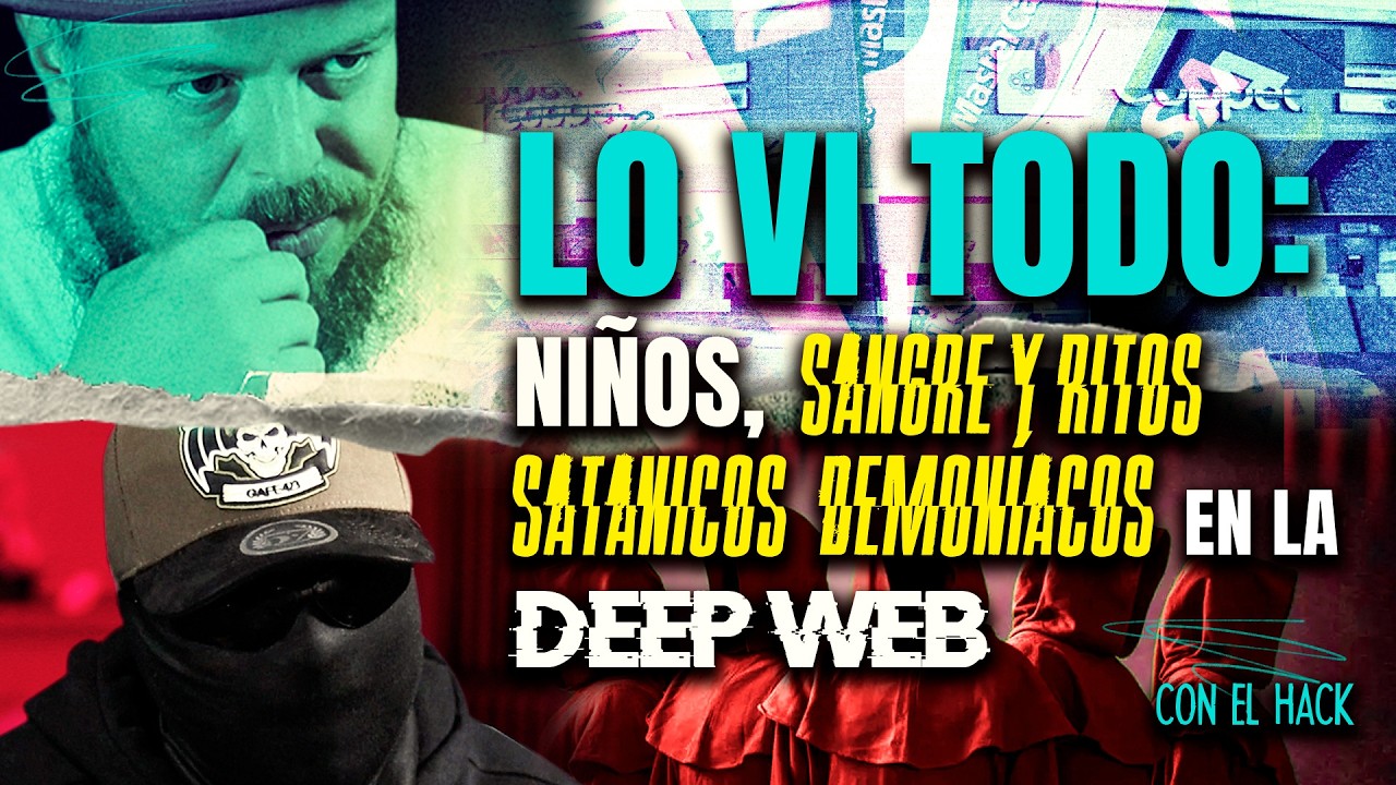 HackersOIHEC's tweet card. HACKERS, MASONES Y LA DEEP WEB: El lado más oscuro del internet | T2...