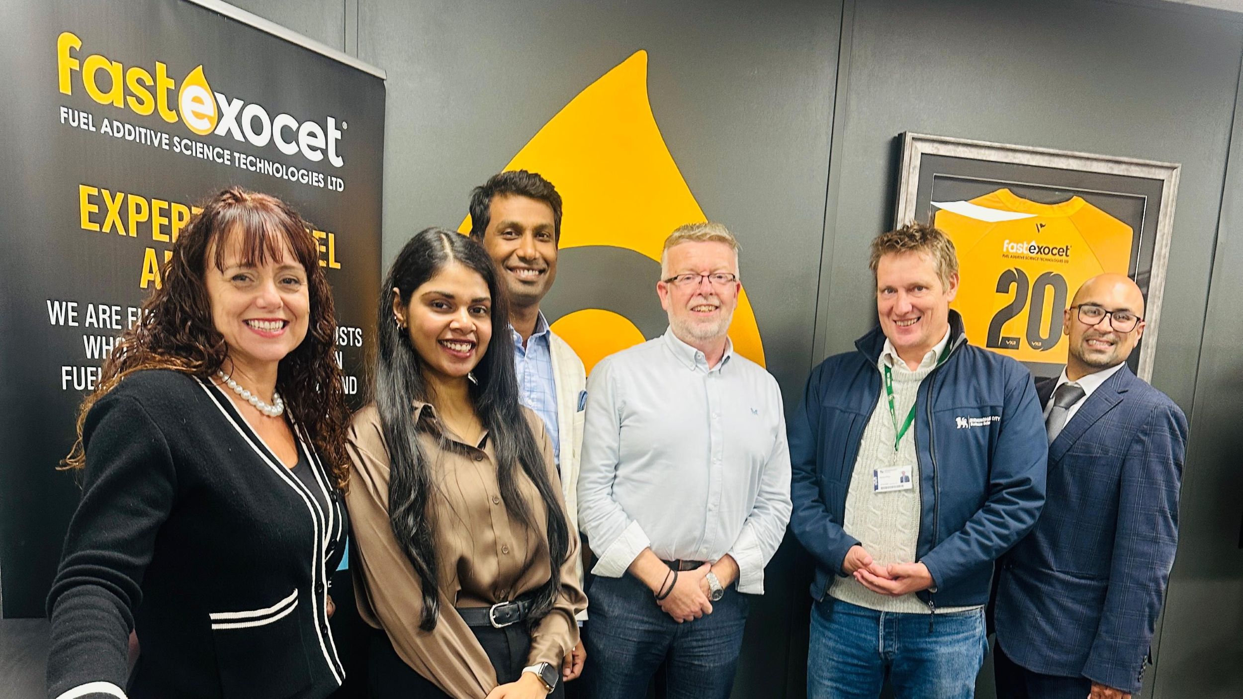 FuelOilNews's tweet card. Fuel Additive Science Technologies Ltd opens new doors to international growth with Birmingham City University.