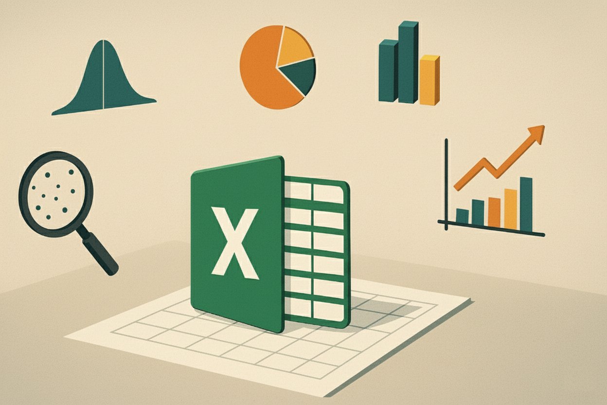ExcelDemy's tweet card. In this tutorial we will show 7 statistical tools you didn’t know were in Excel. Tutorial also incudes practical use of these tools.