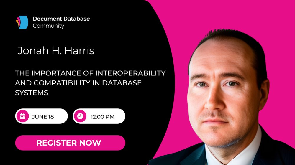 DocDatabaseCom's tweet card. Discover the importance of database interoperability and compatibility in ensuring seamless data integration and system efficiency.