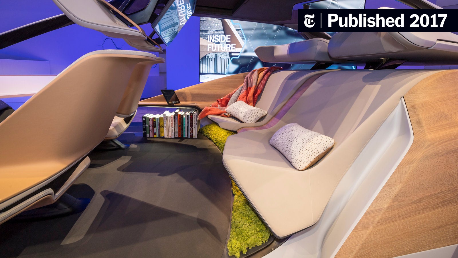 nytimestech's tweet card. As driverless cars develop, how we sit, inform and entertain ourselves are all up for grabs — and companies, designers and researchers are dreaming big.