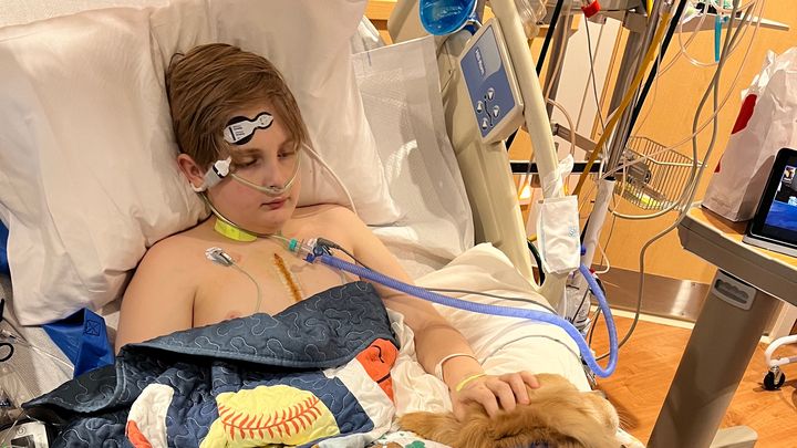 paulfunpants's tweet card. Hi my name is Margie Young and my nephew, Collin Moore, is currently in Texas Children’s … Margie Young needs your support for Collin needs a Heart Transplant