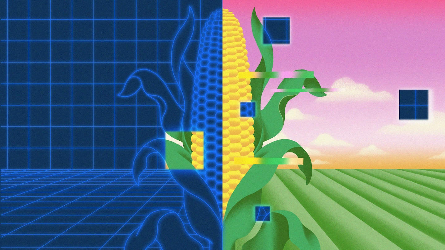 TedLeonsis's tweet card. Soil maintenance and crop monitoring practices on America’s farms are increasingly accomplished with AI rather than bare hands