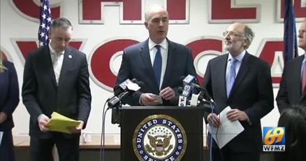 SenToomey's tweet card. A bipartisan group of lawmakers came together Mnoday to introduce legislation to protect children from online predators.