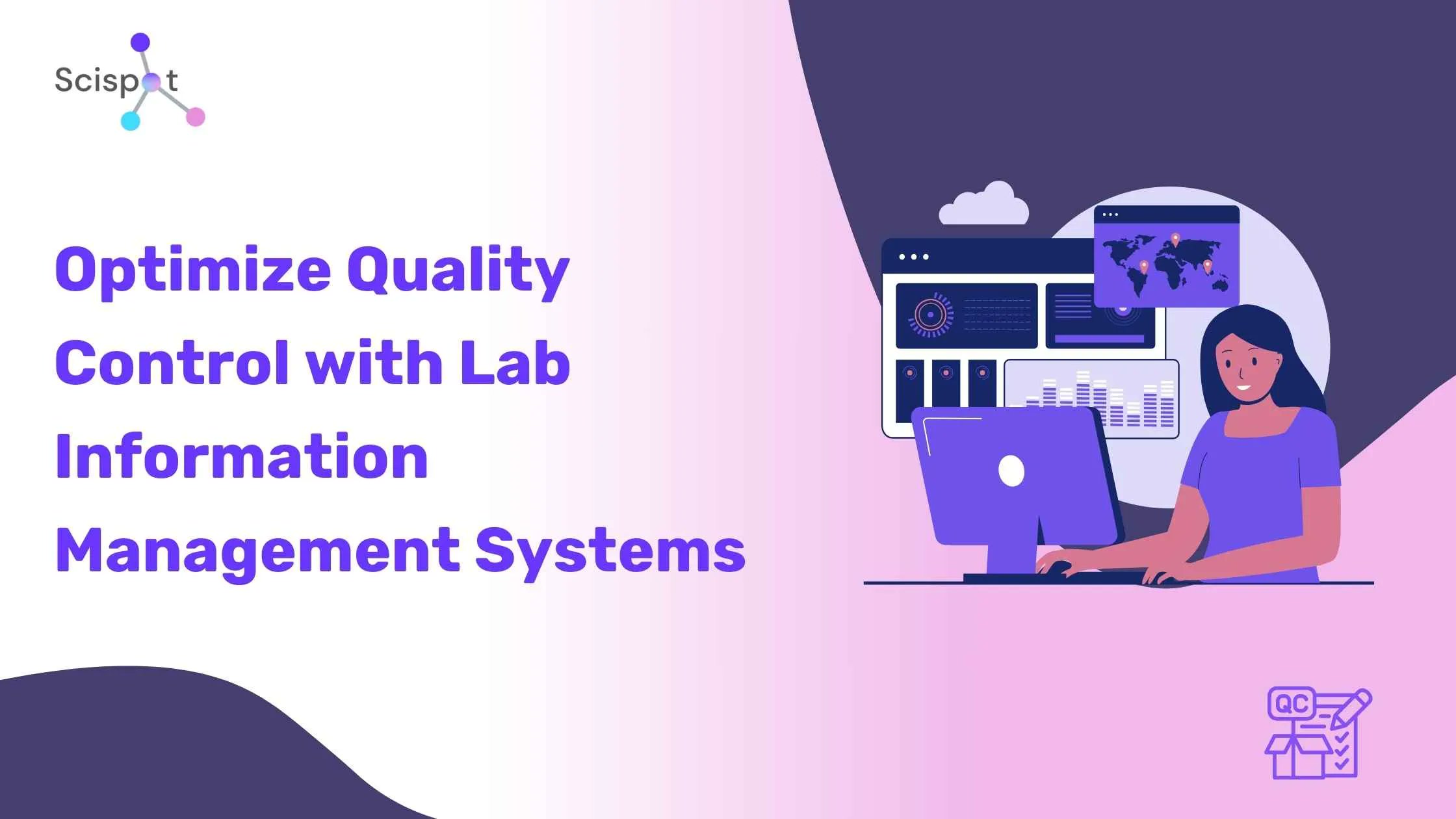 scispotter's tweet card. Enhance quality control in labs with Laboratory Information Management Systems (LIMS). Discover how LIMS streamlines data management and improves compliance.