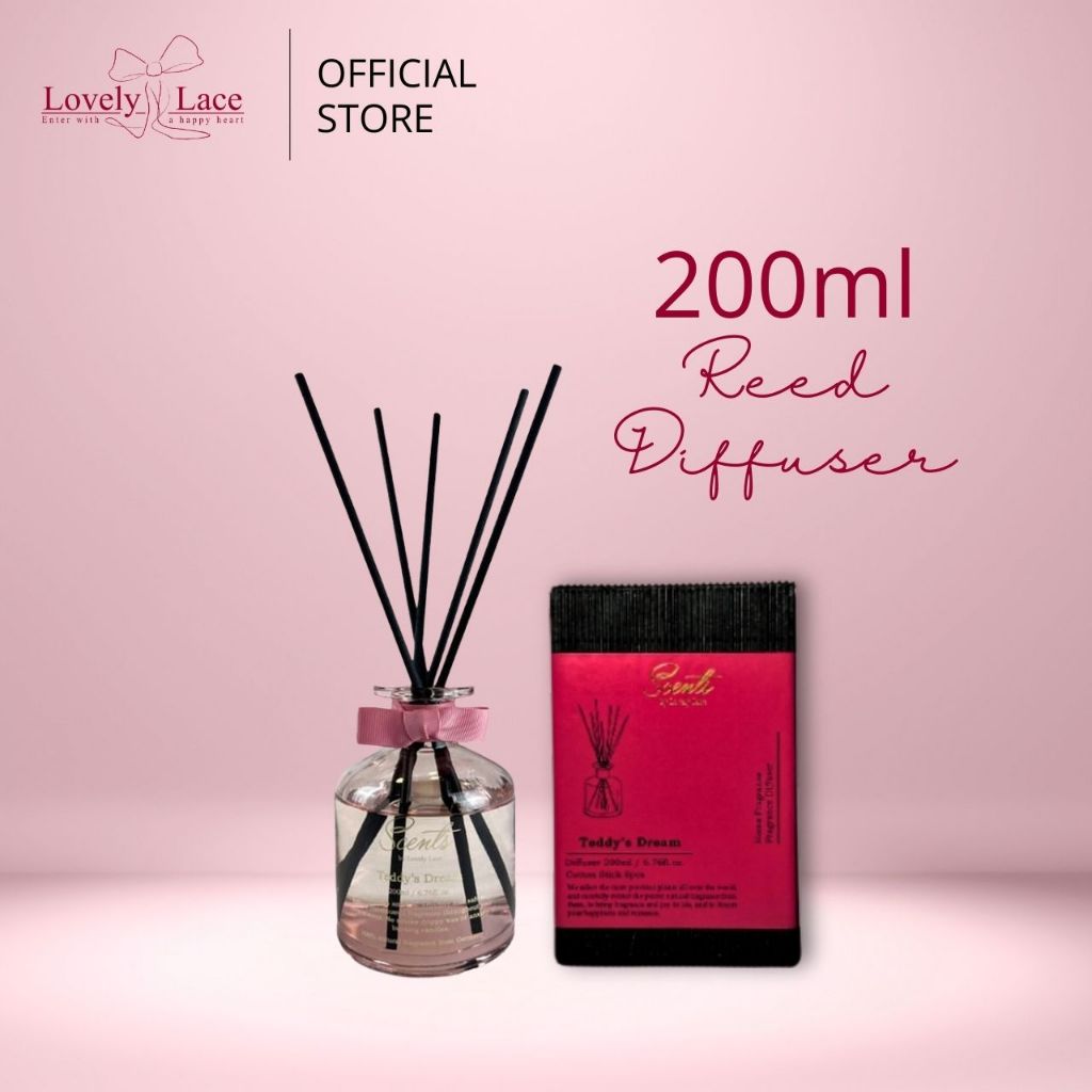 red_sun109's tweet card. Experience the signature scent of happiness with Lovely Lace Teddy's Dream 200ml Reed Diffuser. This luxurious home fragrance is perfect for adding a touch of elegance...