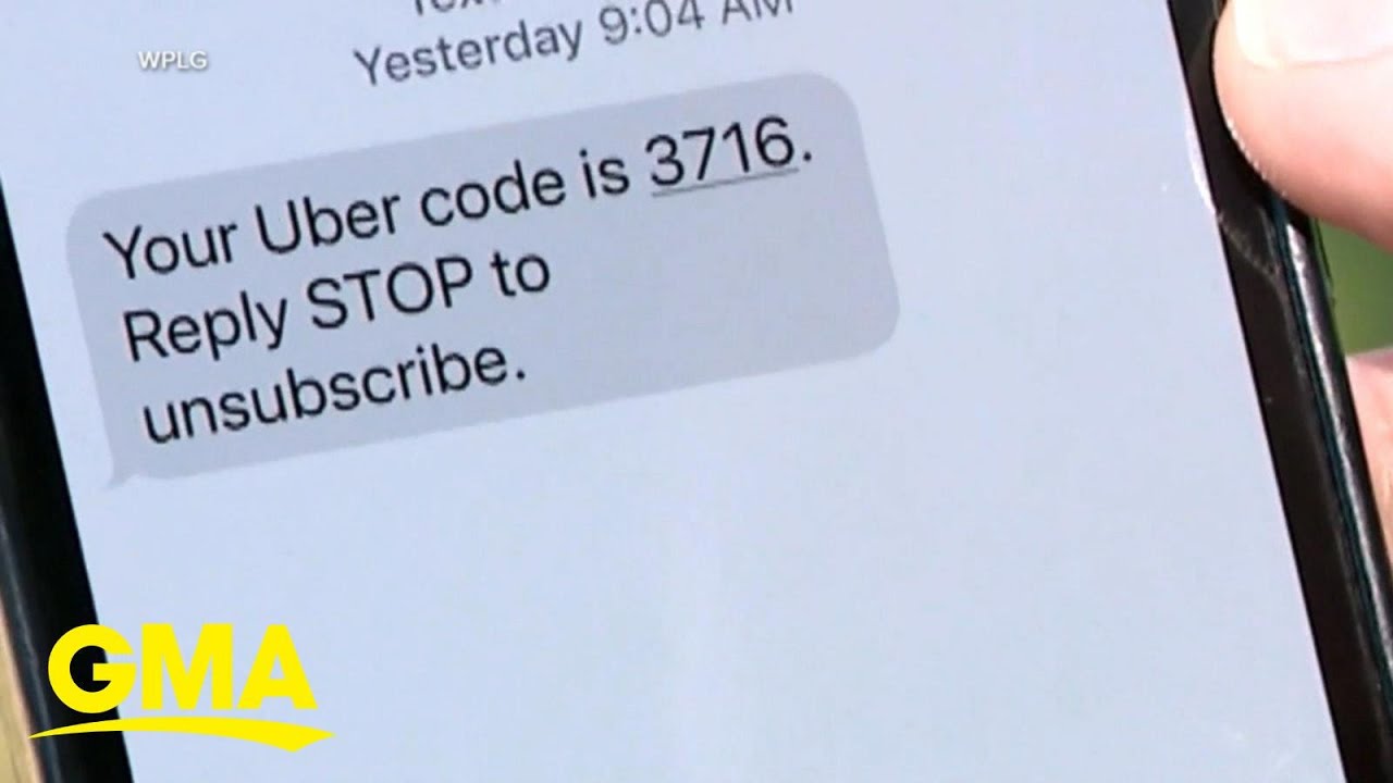 dron_patelzz's tweet card. Hackers targeting Uber customers with verification scheme l GMA