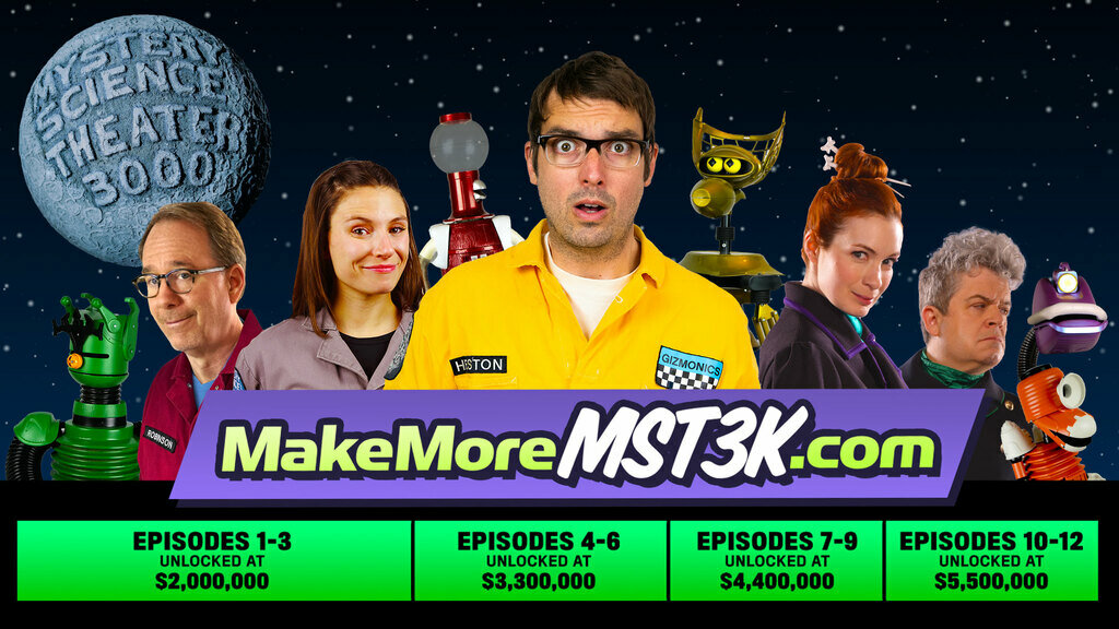 lazy_visionary's tweet card. Check out Let's Make More MST3K & Build THE GIZMOPLEX! on BackerKit!
