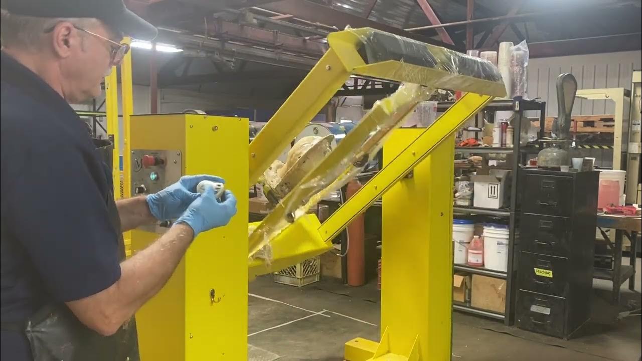 mannetron's tweet card. Mannetron Rotational Casting - Making a Part with a Silicone Mold