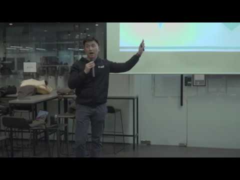 aelfblockchain's tweet card. 180206 HashedLounge, #3 - Intro to 'Aelf' by Chen Zhuling