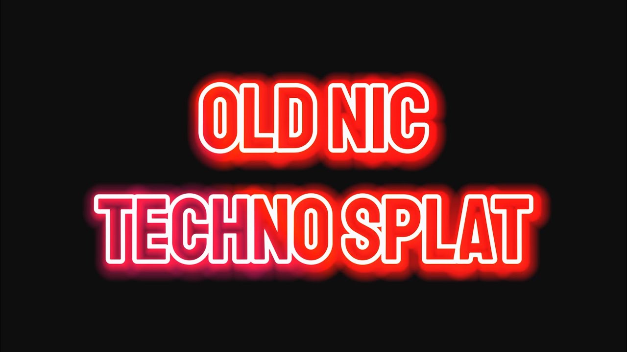 cyberelf10's tweet card. Old Nic - Techno splat