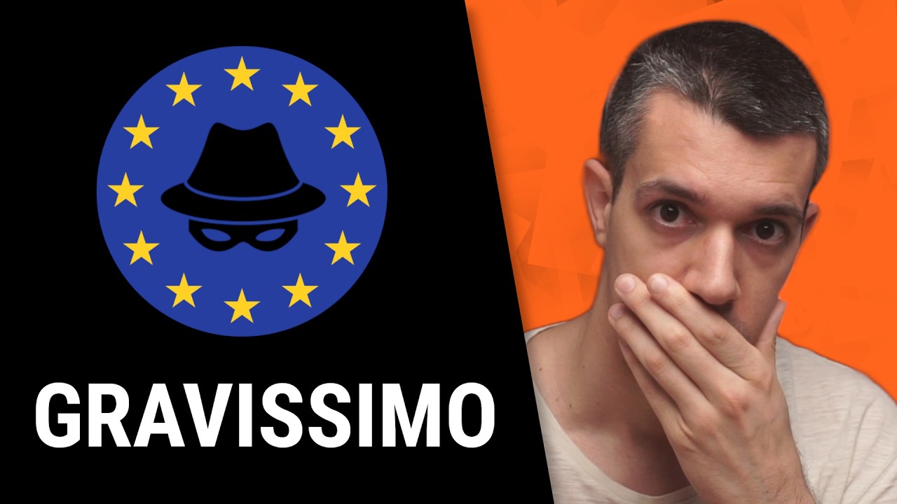 morrolinux's tweet card. EU Going Dark: il piano di SORVEGLIANZA DI MASSA dell'Unione Europea.