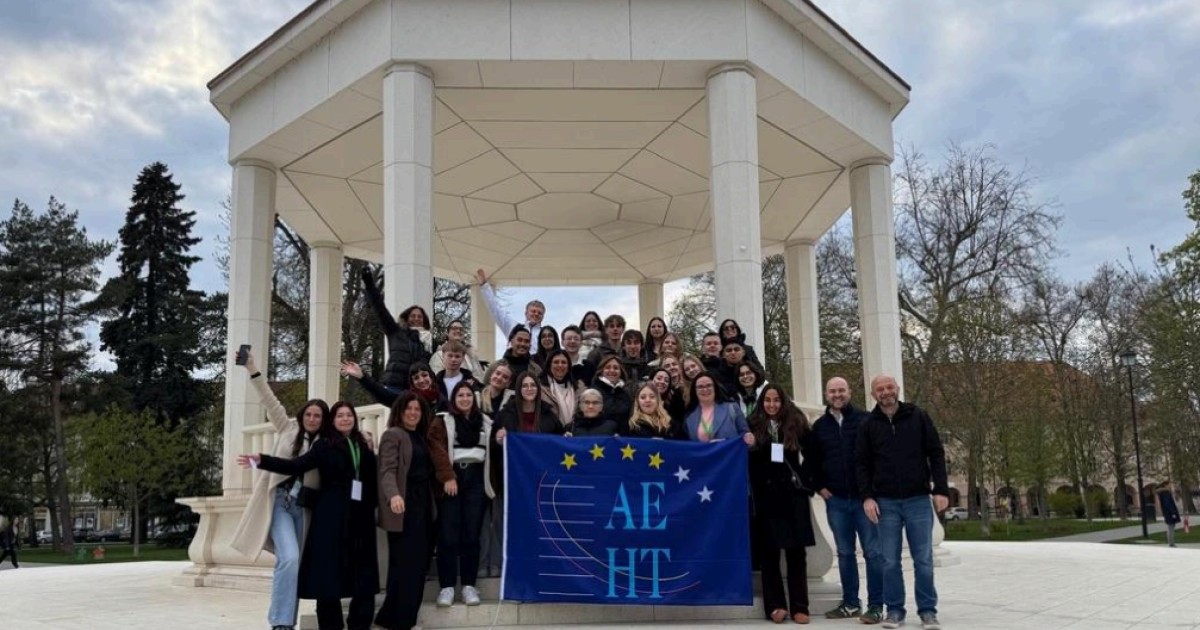 jesuitesFP's tweet card. From April 7th to 11th, the city of Bjelovar, Croatia, became the meeting point for 25 tourism students from 10 different countries as they came together for the Youth Parliament 2025, hosted by the...