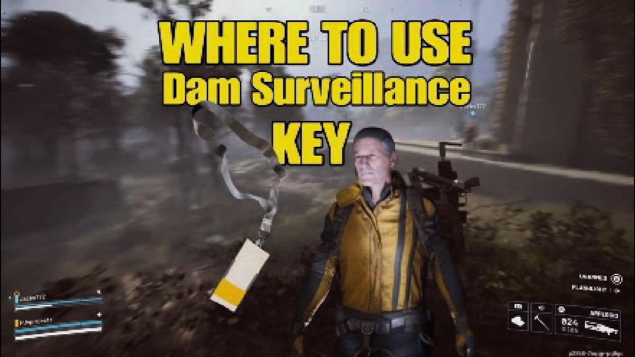 Pjsprojects's tweet card. Ark Raiders where to use the Dam Surveillance key