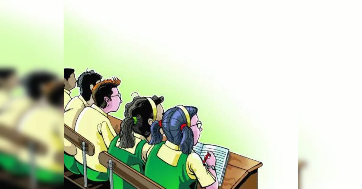 _ETEducation's tweet card. Bagless Days In UP Schools: For implementation, the State Council of Educational Research and Training (SCERT) has come up with 'Anandam' (joyful) guidelines aimed at reducing student stress and...