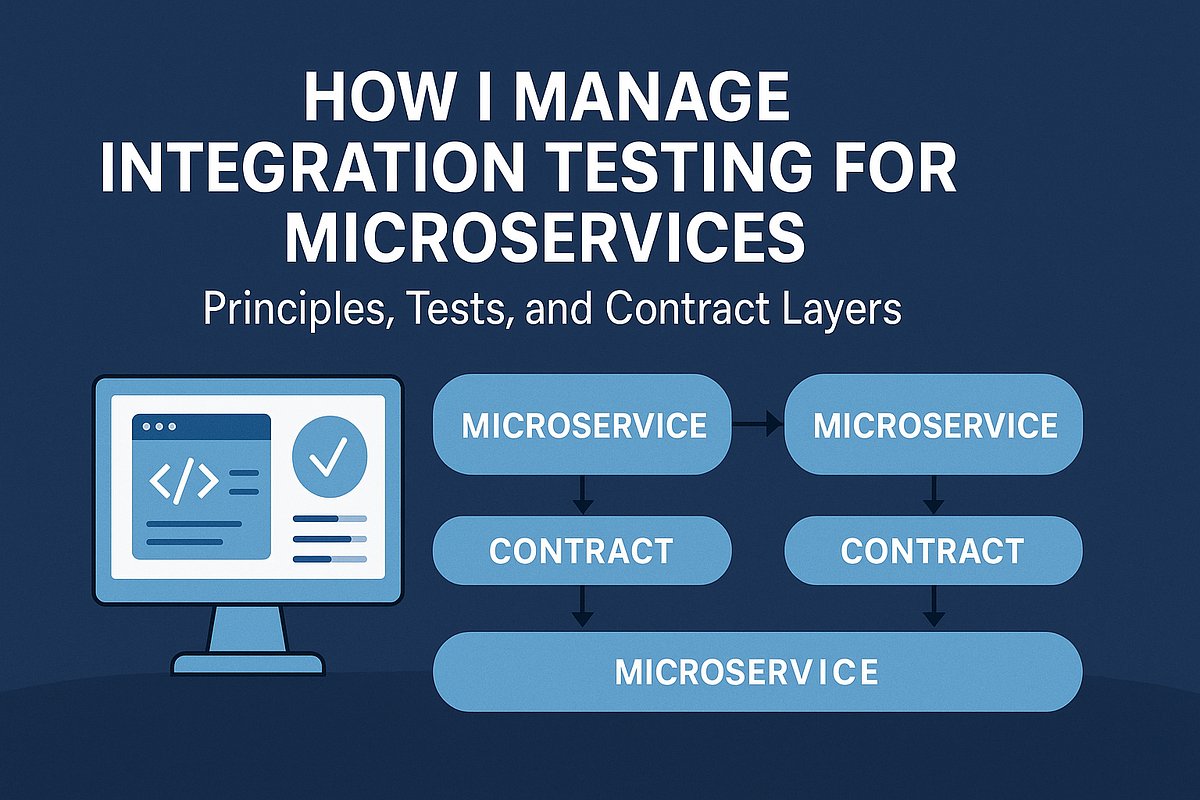abhishek_v_qa's tweet card. Microservices break when contracts drift. Here’s the multi-layer API contract testing system I built to prevent schema, version, and…