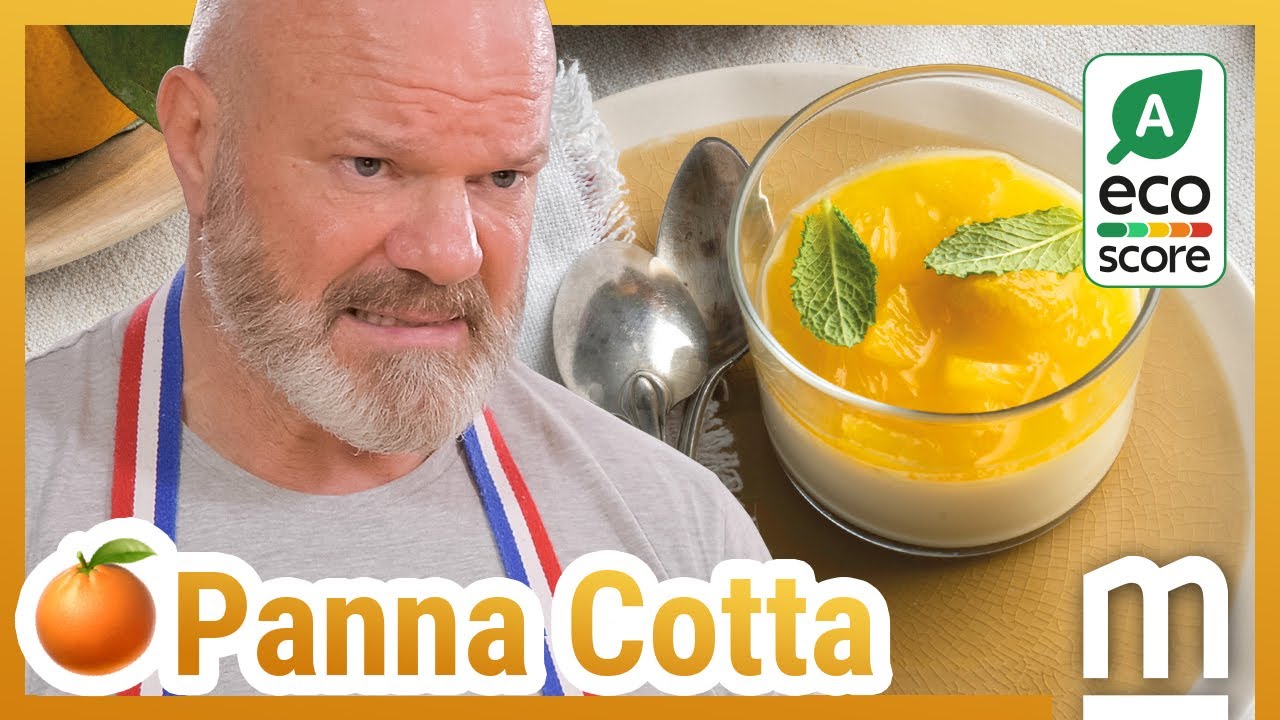 Chef_Etchebest's tweet card. 🍊 Ma Panna Cotta délicate
