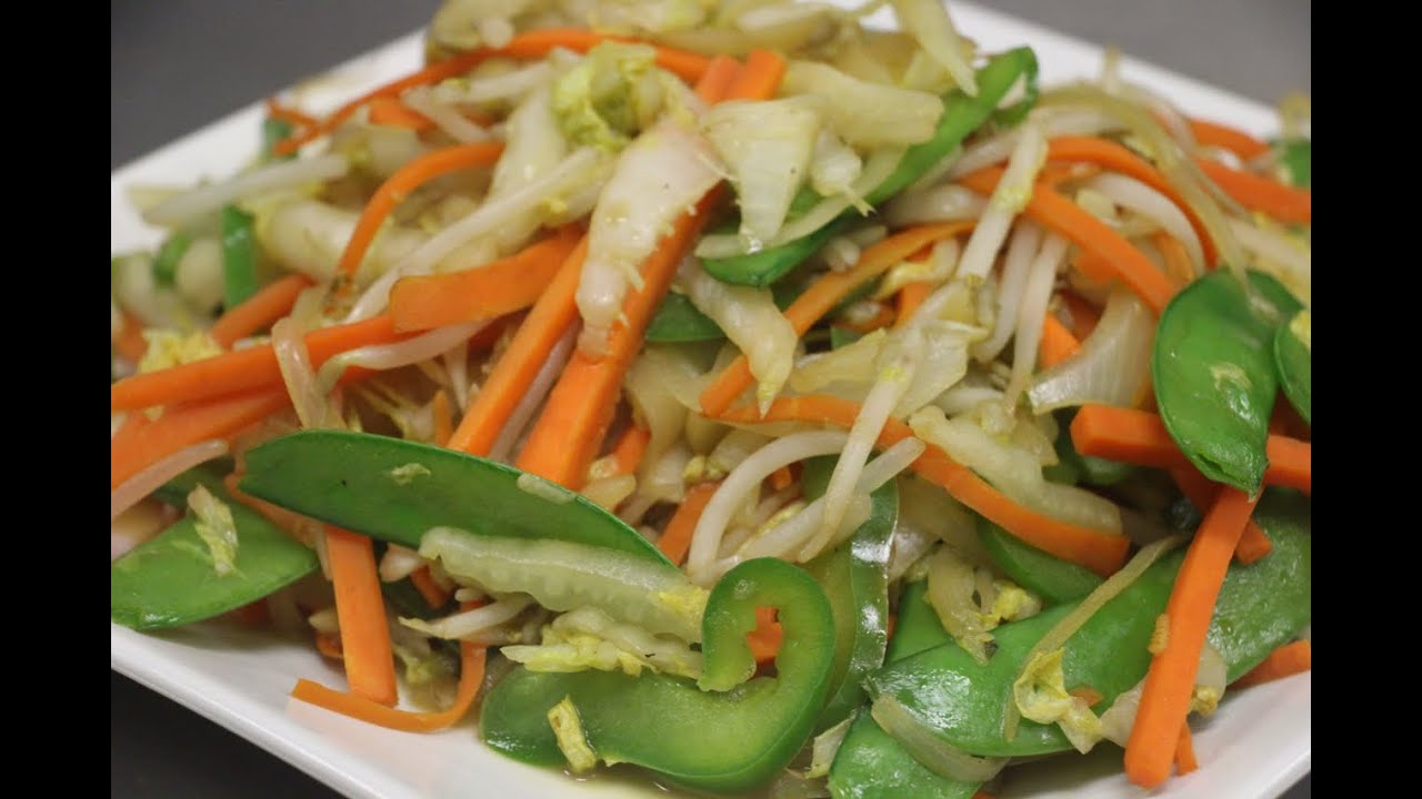 smart_kitchen's tweet card. How to Make Stir Fry Vegetables (Yasai Itame)