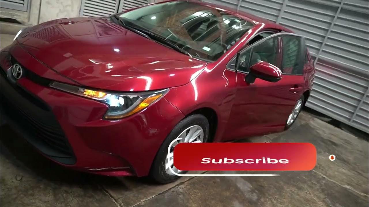 AUTOSDISAUTO's tweet card. DISAUTO│2023 TOYOTA COROLLA LE FULL EQUIPO PIEL APPLE CAMINANDO Y...