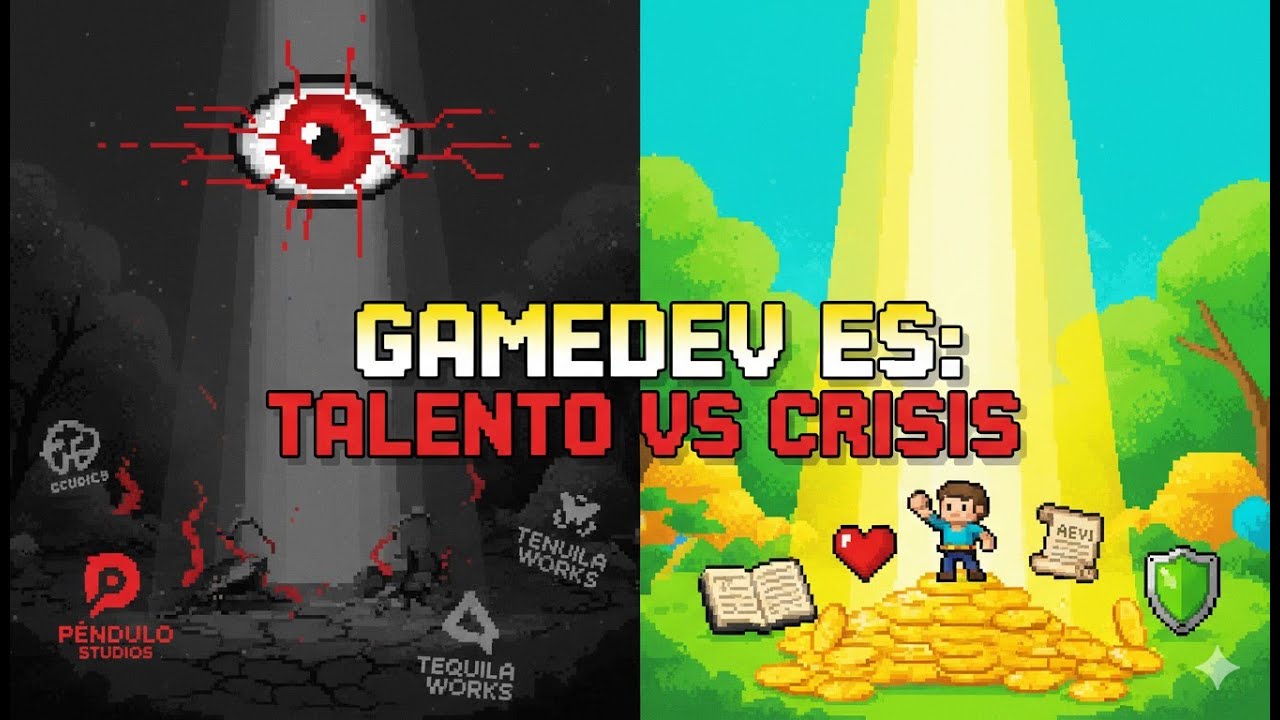 DevsFromSpain's tweet card. Analisis semanal Industria videojuego español: 10 a 16 de Noviembre...